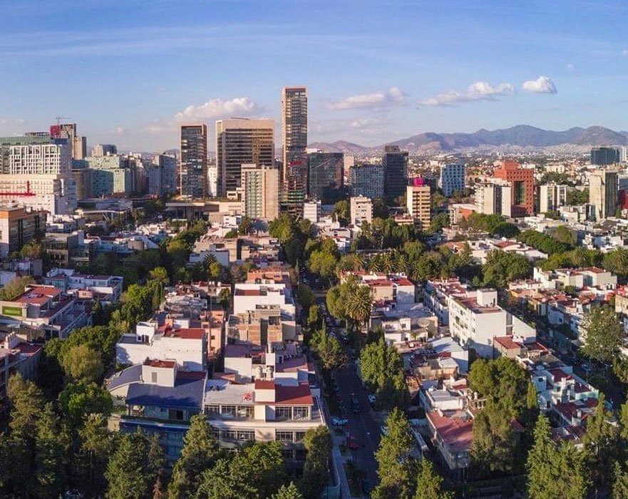 buildings aerial views